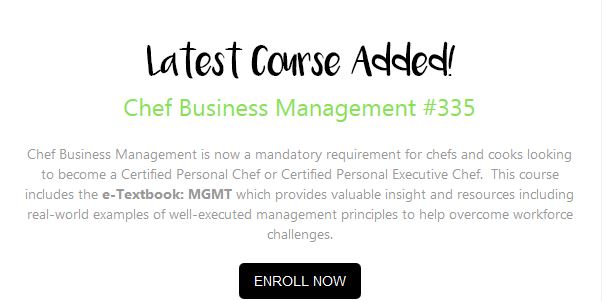 chef business management