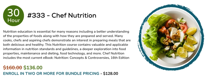 #333 - Chef Nutrition