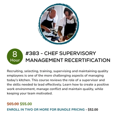 #383ChefSupervisoryManagement