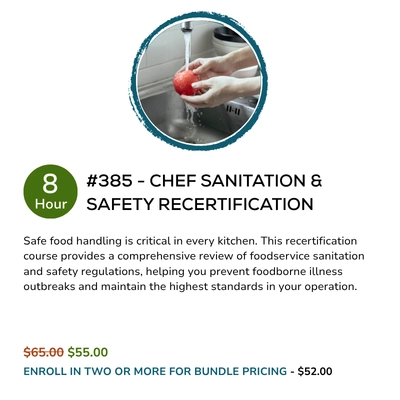 #385ChefSafetySanitation