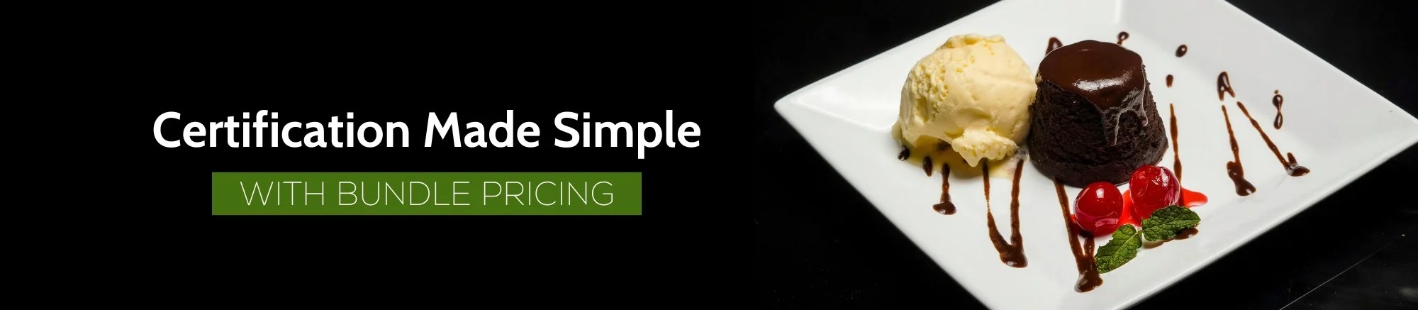 Certification Made Simple with bundle pricing
